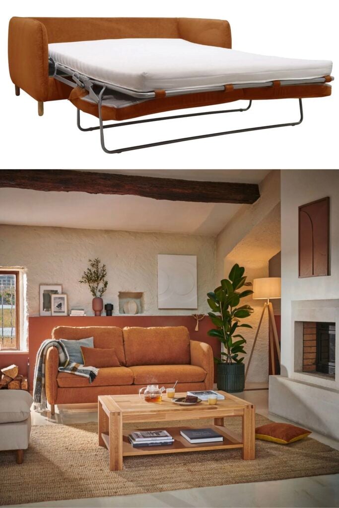 soldes Camif canapé-lit Français