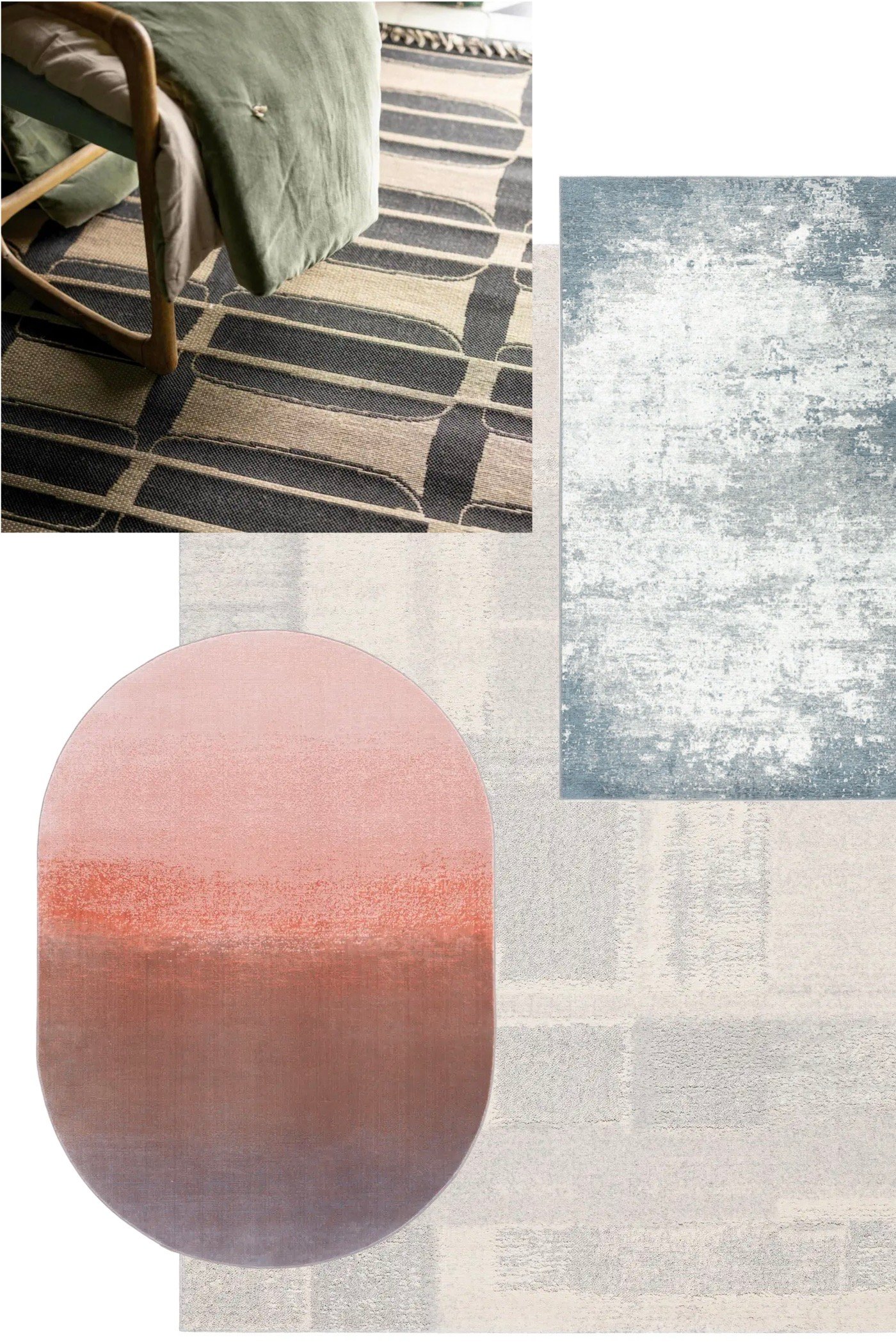 tapis dégradé nuageux soldes Camif