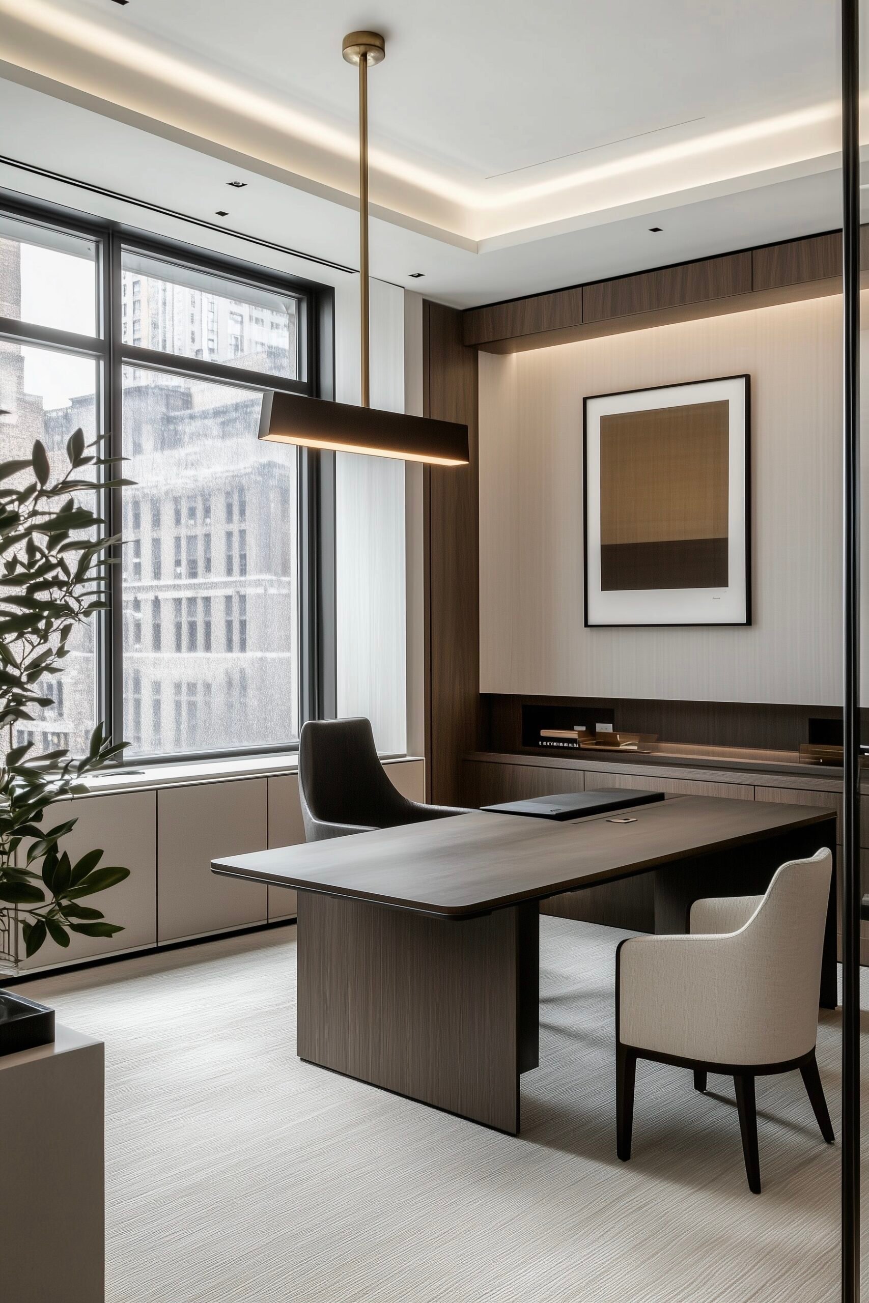 idée aménager bureau professionnel avocat notaire conseil