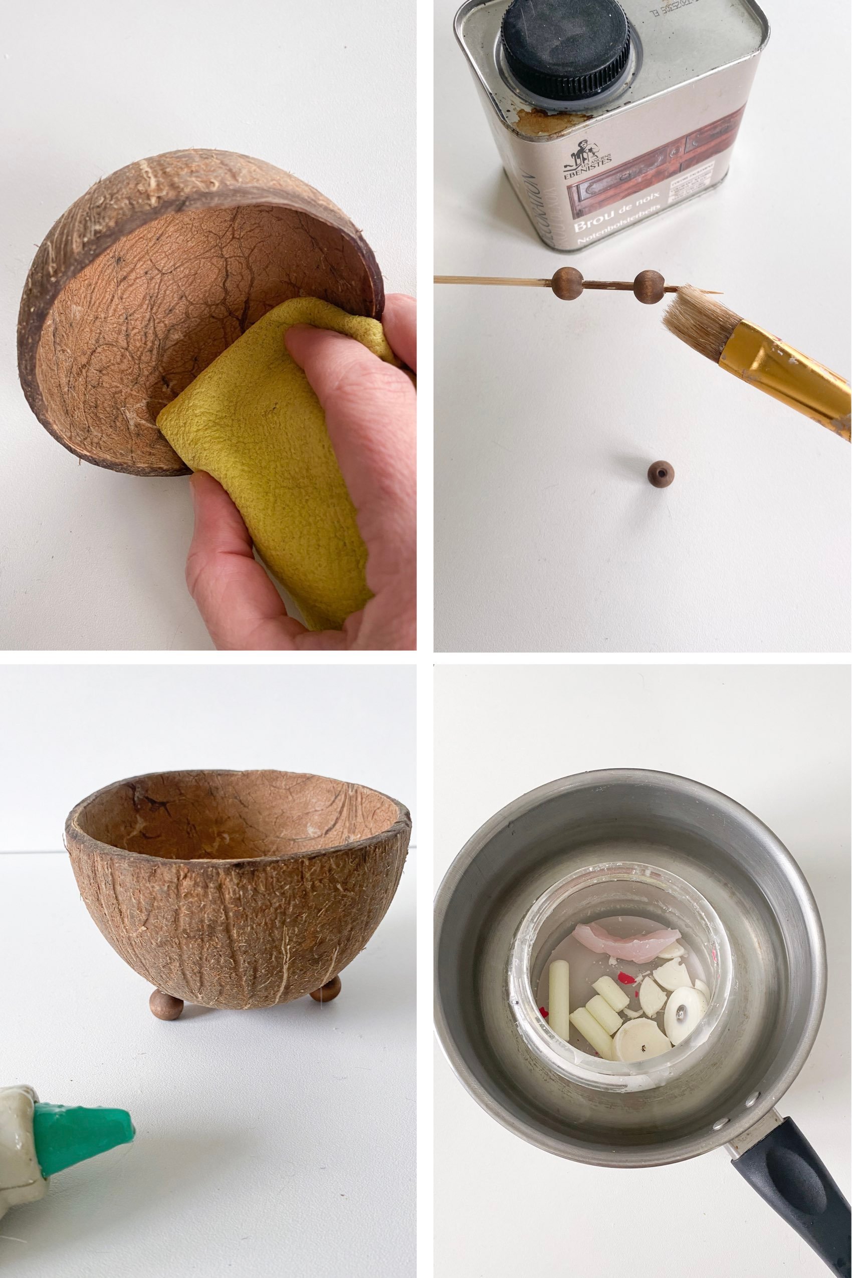 inspiration déco upcycling fin bougie cire