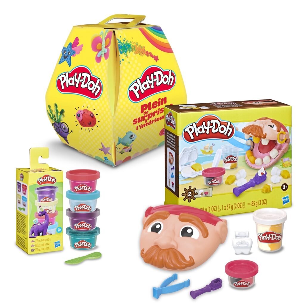 cadeaux originaux enfants Pâques éducatif pâte à modeler