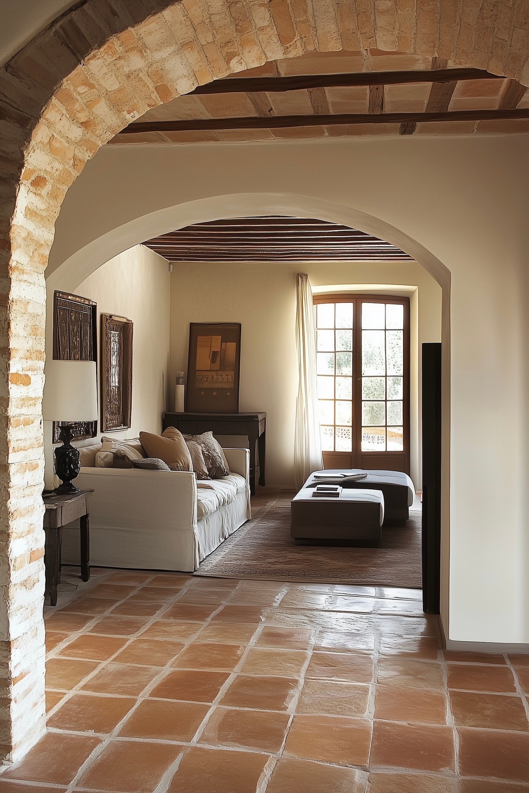 décoration style Toscan sol pierres italiennes