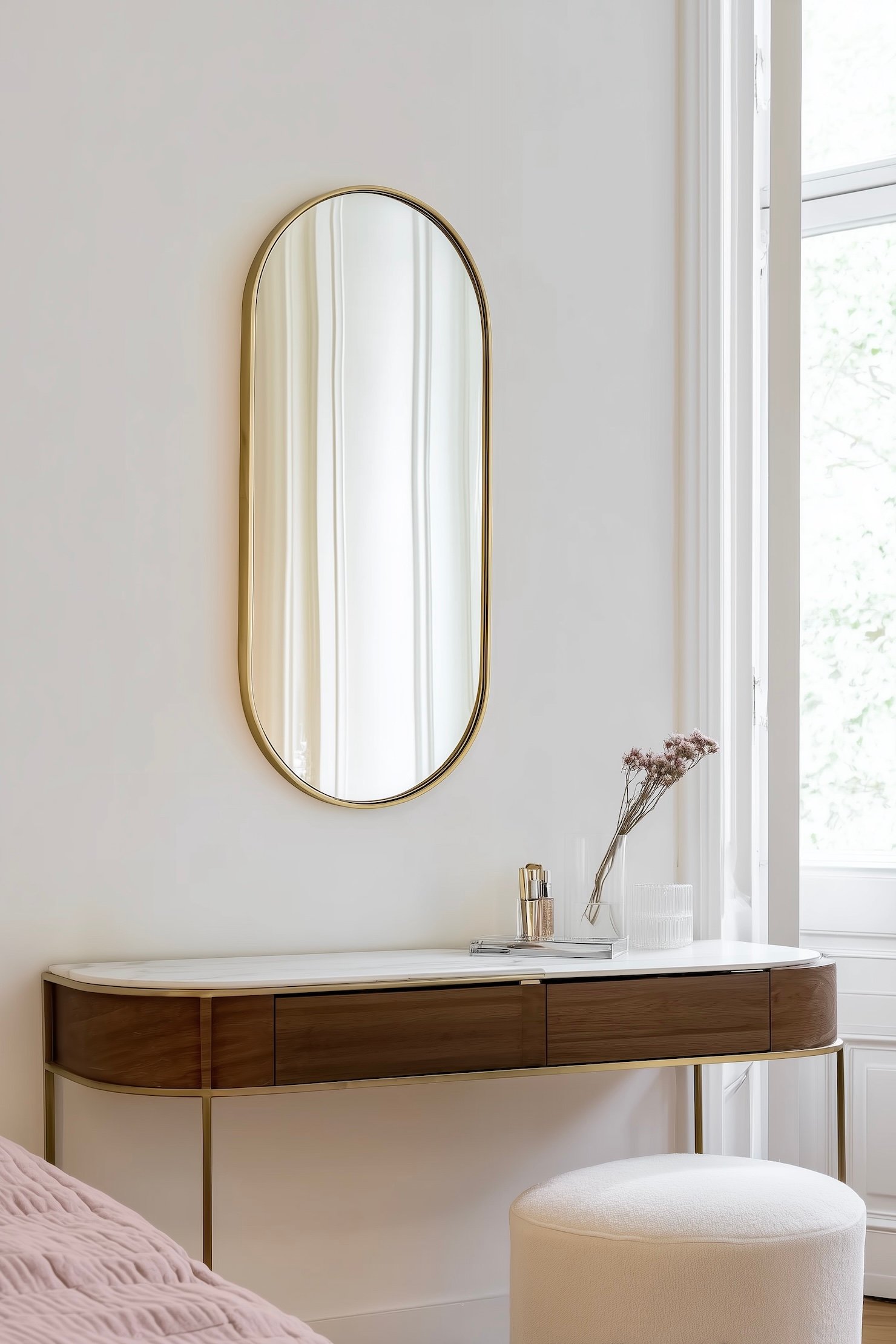 créer coin cocon coiffeuse chambre ado