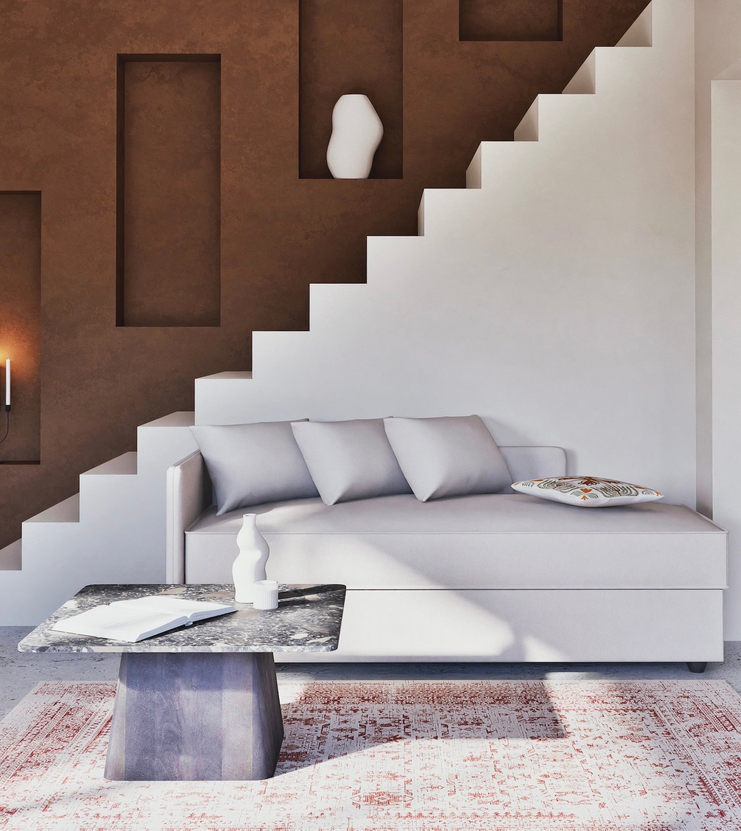 installer coin détente sous escalier