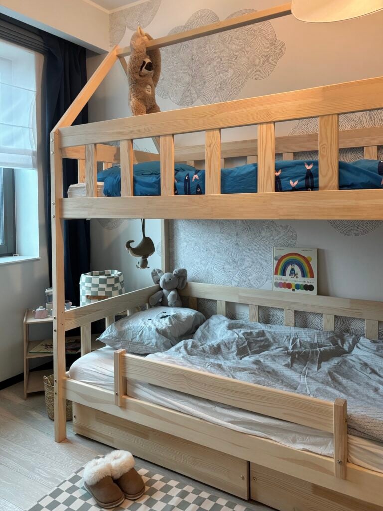 lit cabane superposé enfant 3 ans