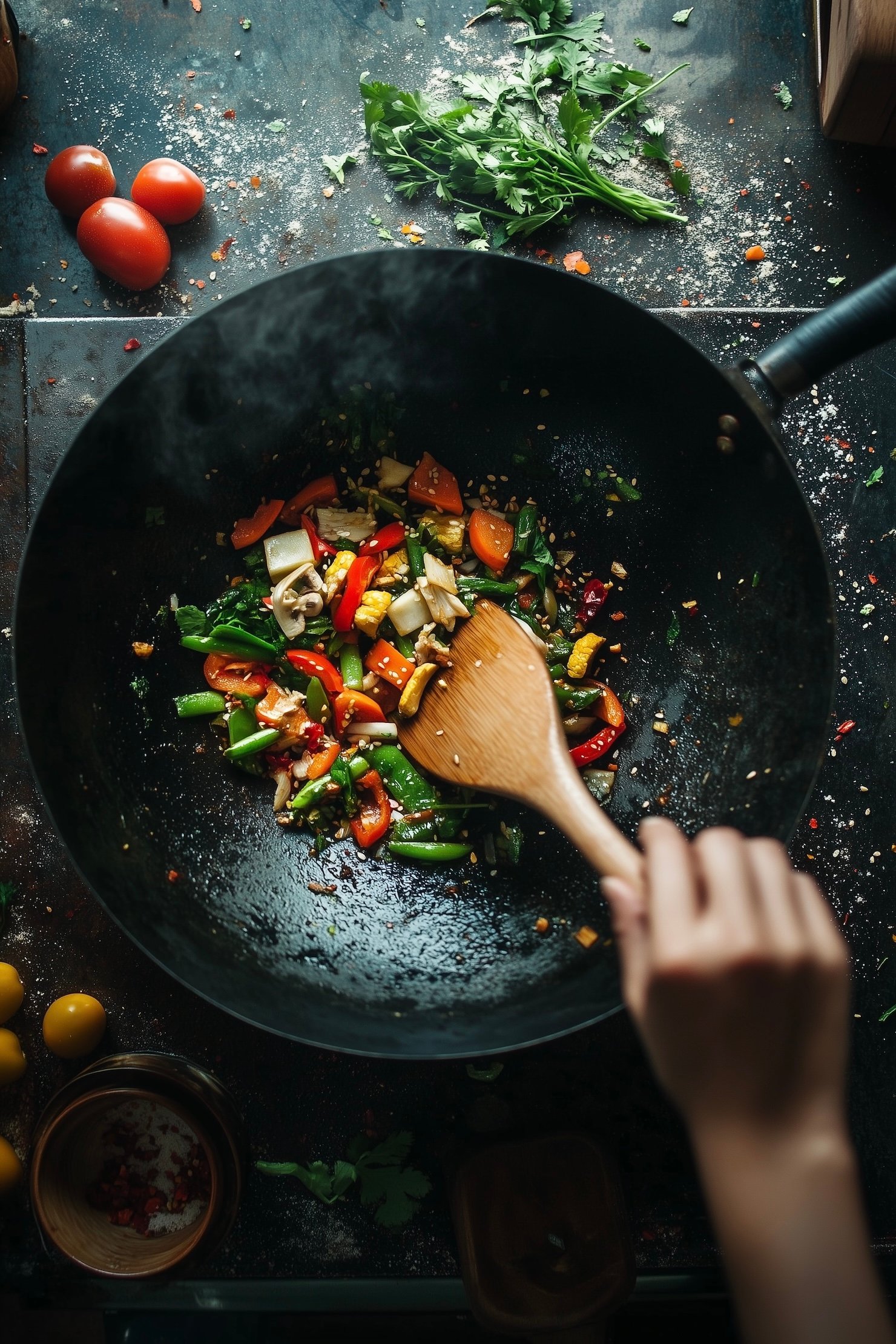 gagner du temps cuisine recettes livraison wok