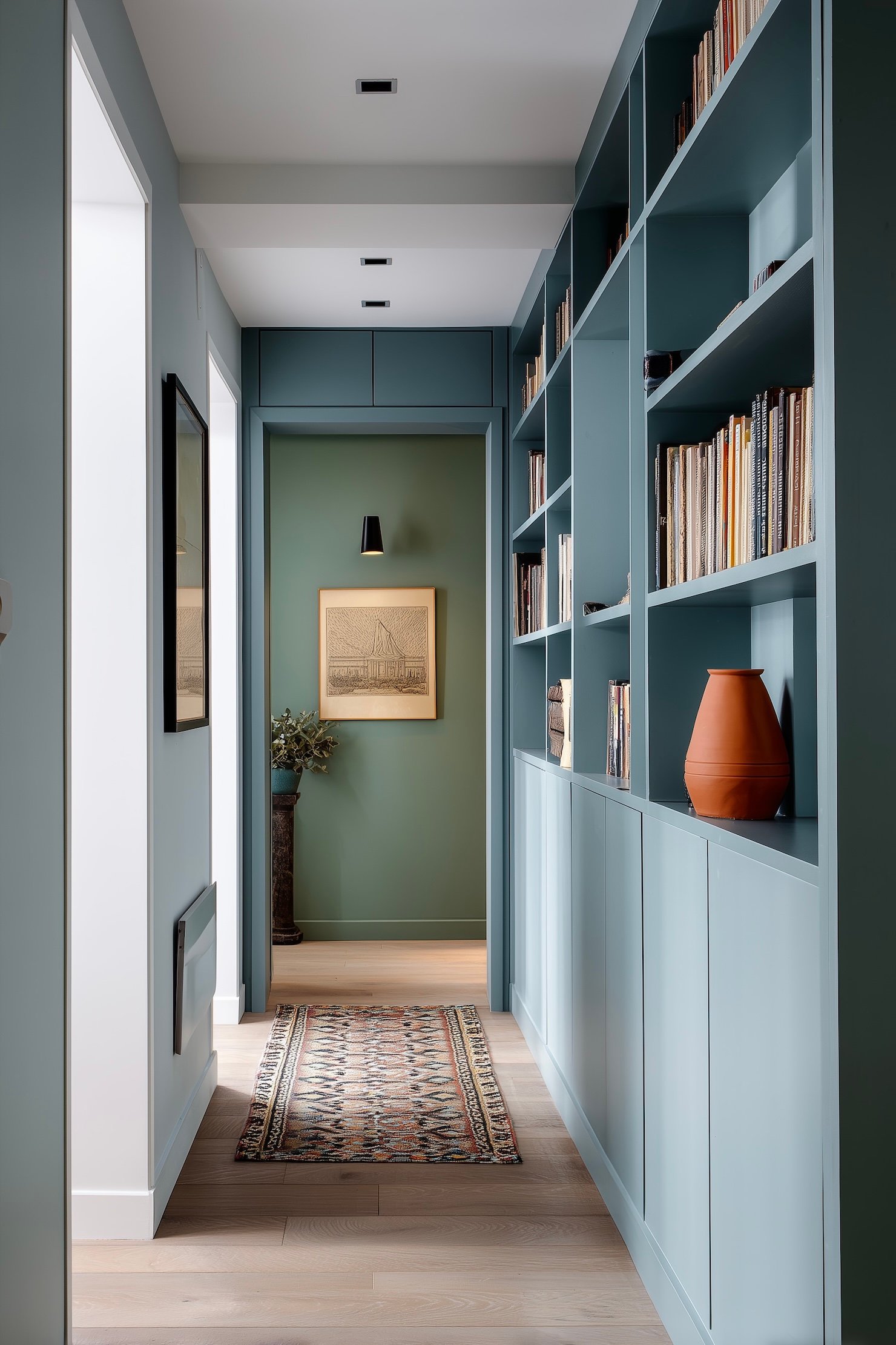 ikea hack billy eket rangement couloir