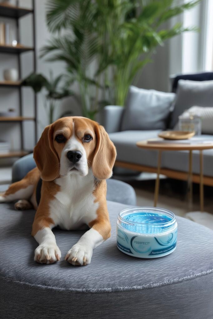 désodorisant gel chien beagle naturel