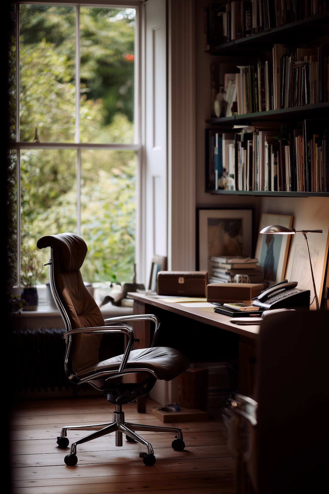 espace travail maison médecin campagne