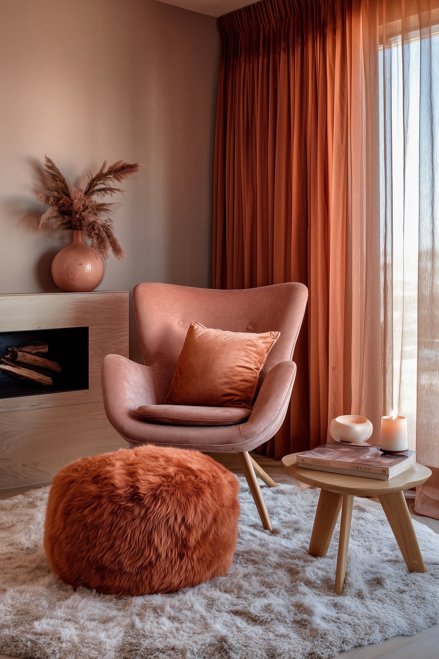 intérieur hygge cosy confortable coloré