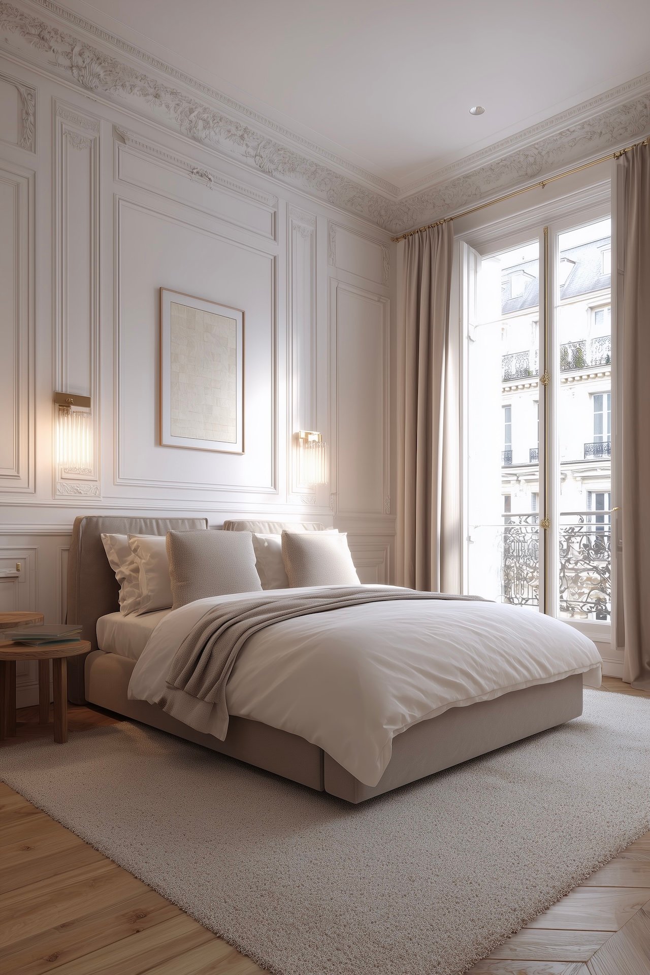 décorateur intérieur appartement Paris blanc