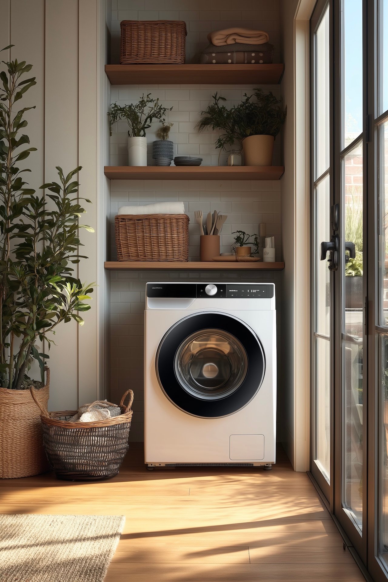 organiser coin entretien linge machine laver