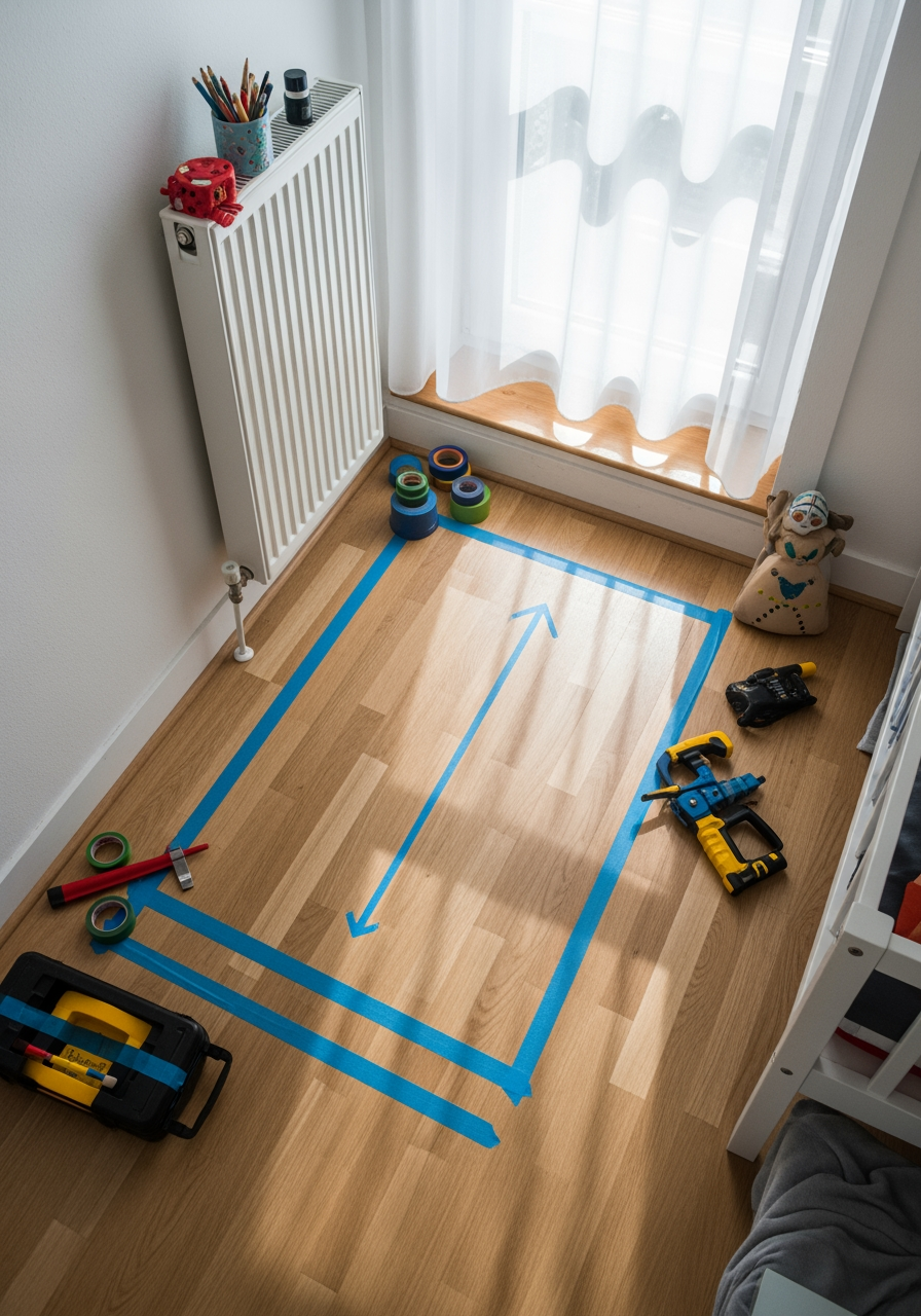 Planifier l’espace : emplacement, lumière et sécurité