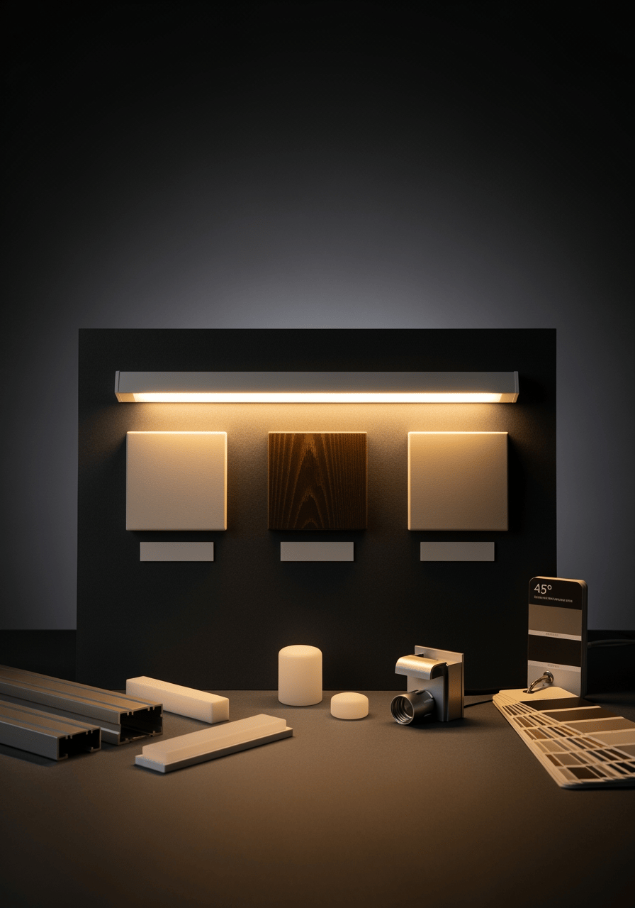 Finitions et éclairage : réussir le rendu