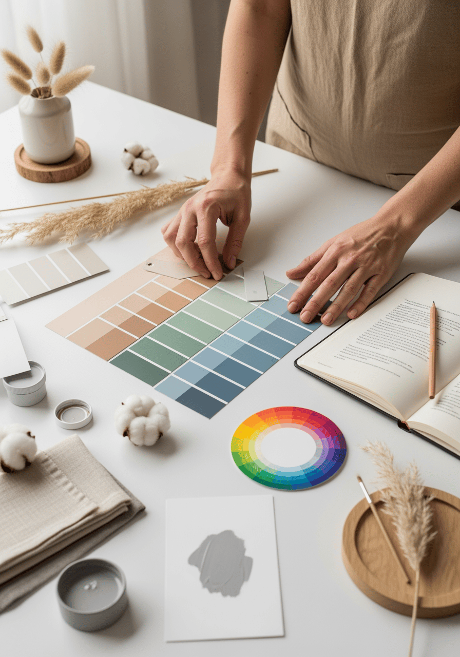 Comment choisir une palette de couleurs pour une chambre apaisante