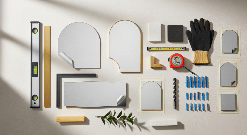 Miroirs pour agrandir pièce: règles, formats, sécurités