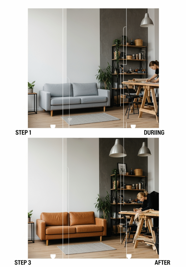 Pas à pas pour recréer le style industriel dans le salon