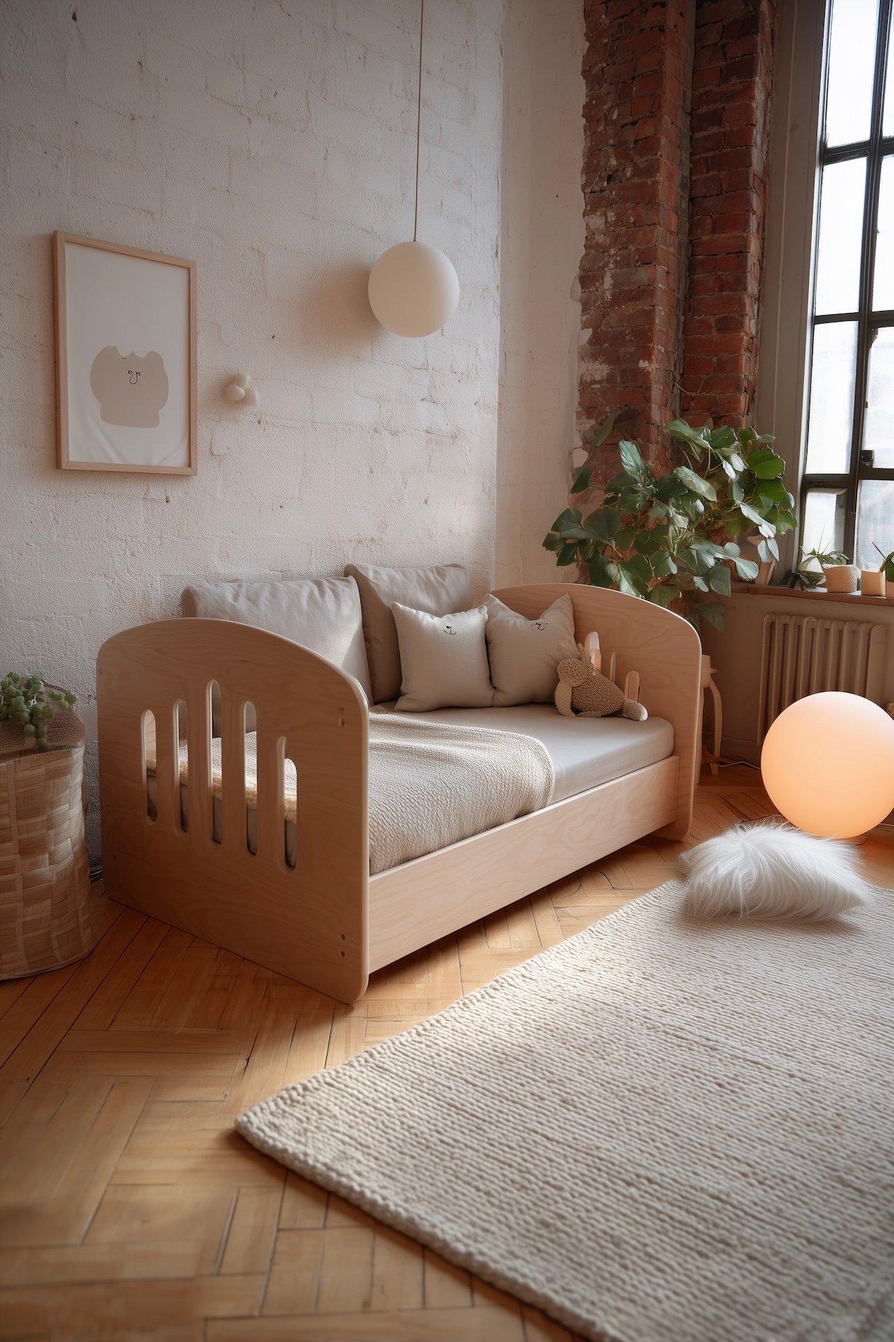 transformer lit bébé berceau en canapé enfant diy