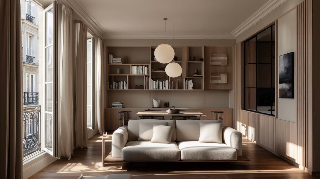 appartement 30m2 plan agencement architecte