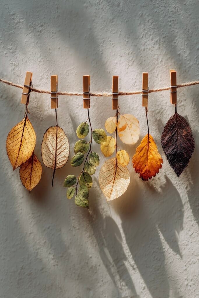 diy déco rapide herbier mural décoration slow life