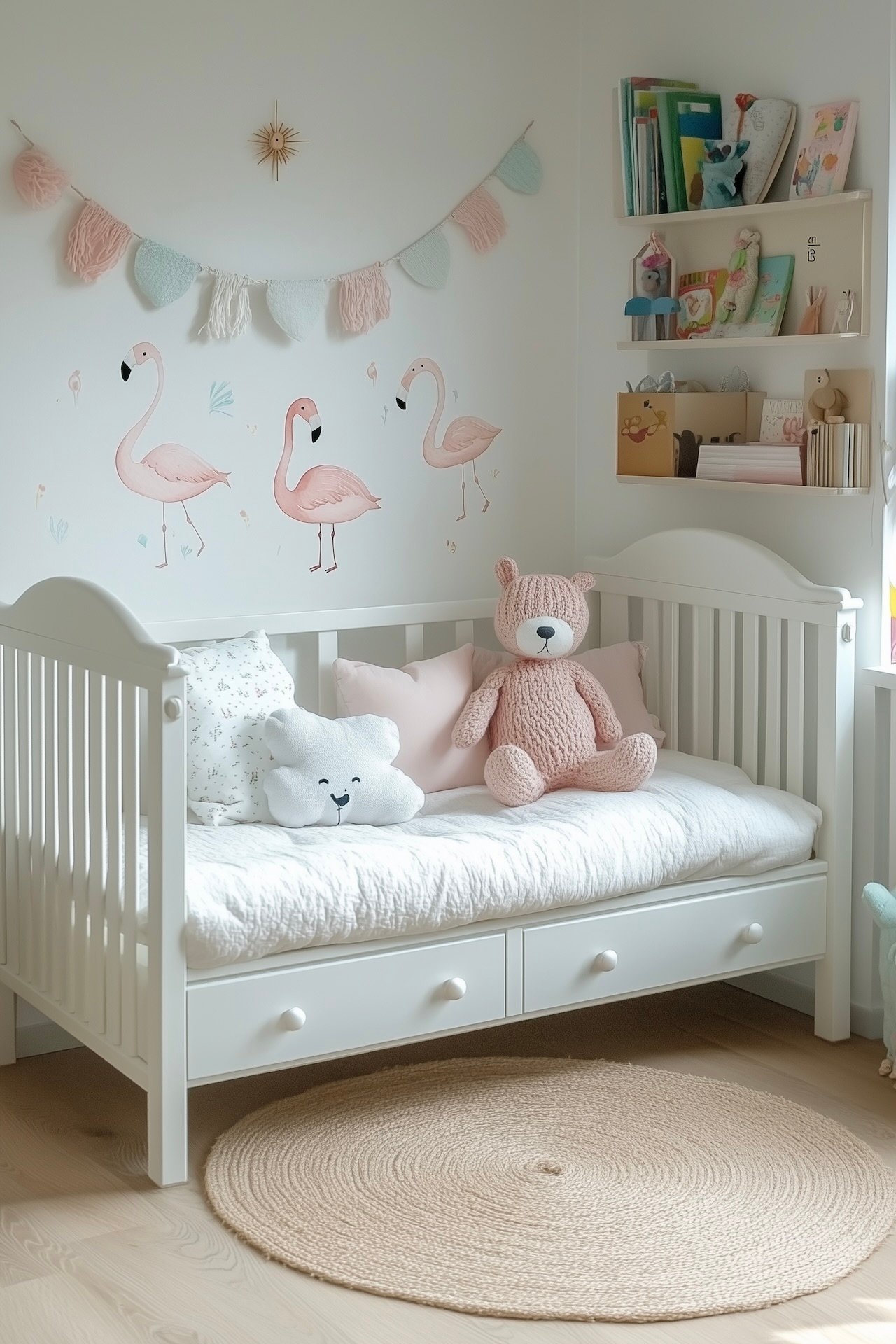 décoration pastel chambre enfant bébé évolutif poétique