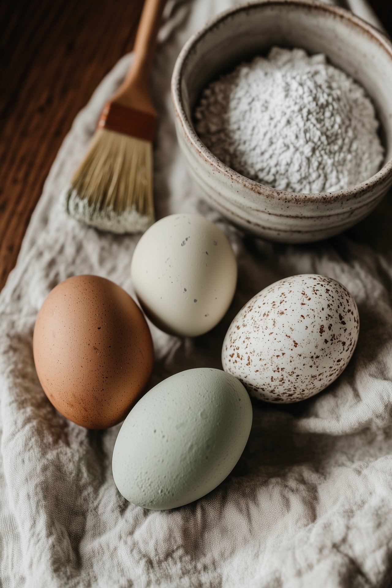 diy oeufs de Pâques déco bicarbonate artisanaux peinture naturelle