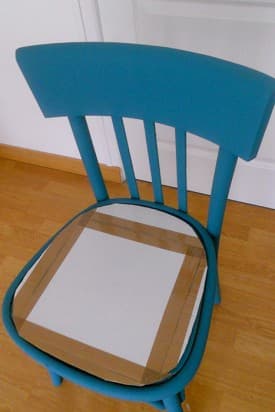 DIY chaise bois bricolage assise - blog déco - clem around the corner
