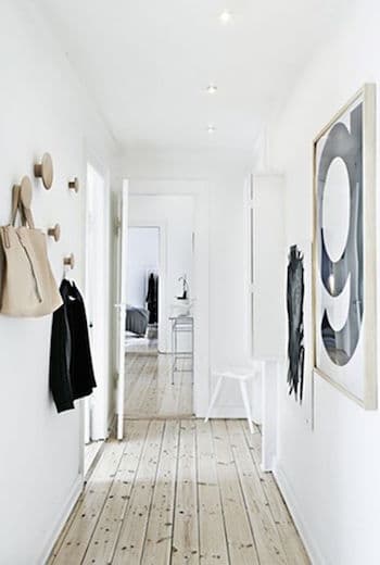 comment aménager un couloir étroit et long