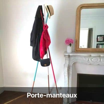 porte-manteau branche bois mikado - blog diy décoration intérieur - clem around the corner