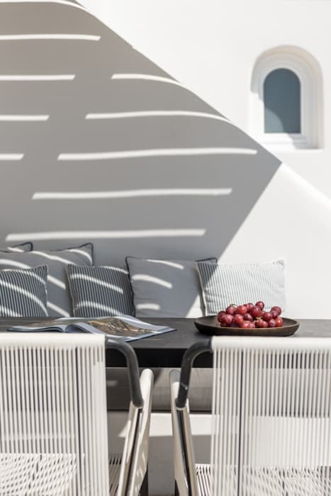 mobilier meuble jardin métal corde scoubidou blanc - blog décoratrice intérieur - clem around the corner