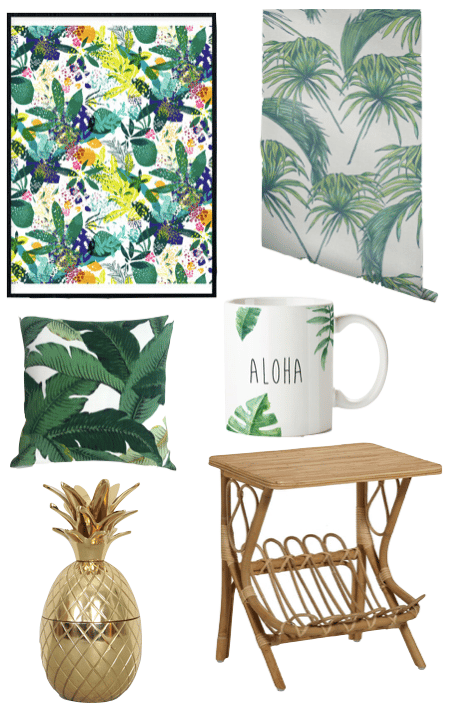 chambre tropicale wishlist articles 