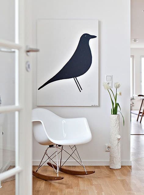 affiche oiseau eames house bird blog deco clemaroundthecorner