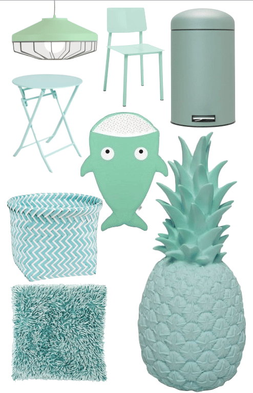 couleur mint deco produit design rigolo idée cadeau anniversaire