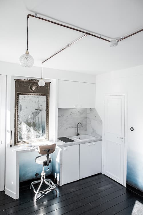 16m2 paris cuisine kitchenette paris aménager 20m2 optimisation studio