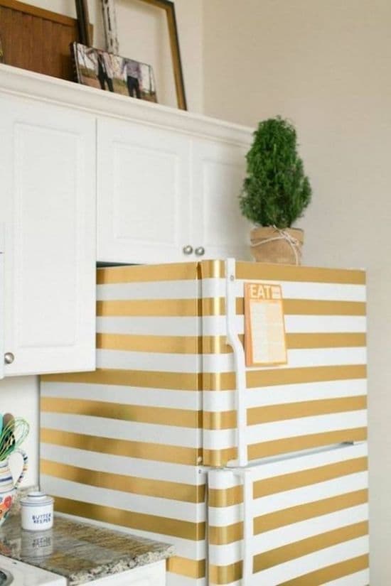 que faire avec du masking tape or frigo