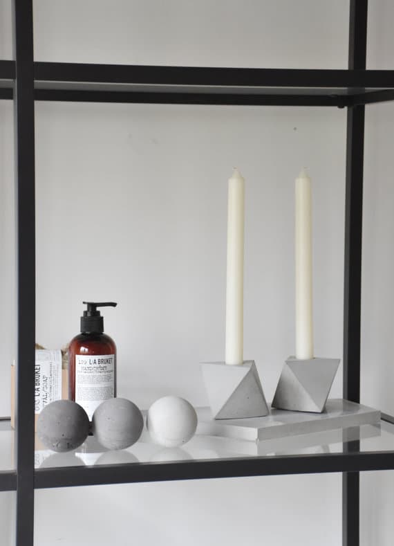 diy photophore beton hexagonale tutoriel blog deco diy