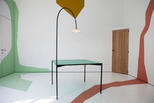 table minimaliste art déco muller van severen