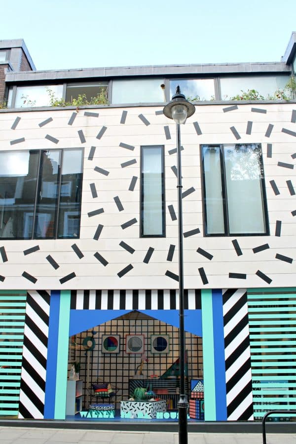 facade immeuble style memphis design