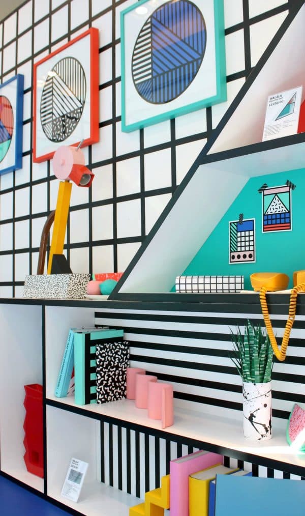 motif deco style memphis design