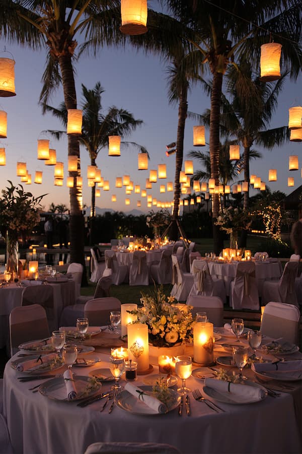 lampions raiponce mariage lampes guirlande deco ceremonie laique