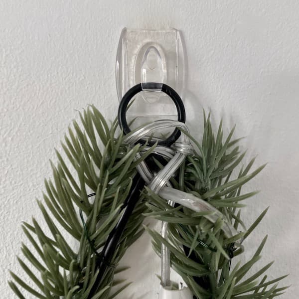 décorer ses murs sans percer noël accroche crochet invisible command
