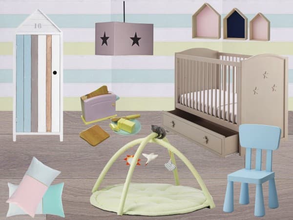 déco enfant couleur pastel - blog clem atc