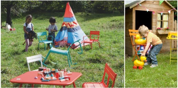 mobilier extérieur pour les kids
