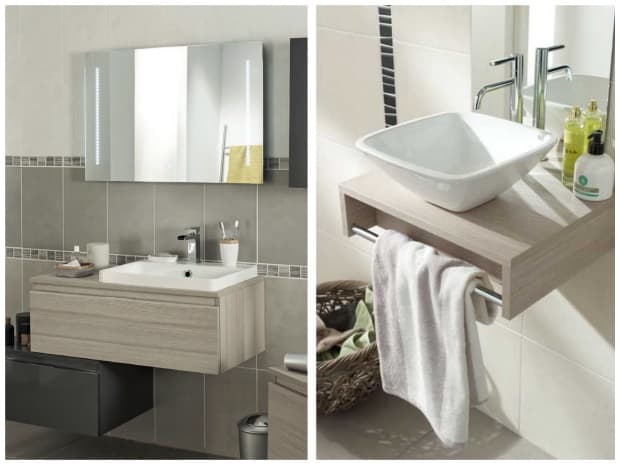 FX Balléry salle de bain mini blanche beige