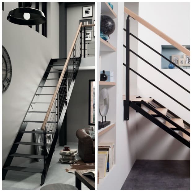 LAPEYRE escalier style indus loft new york