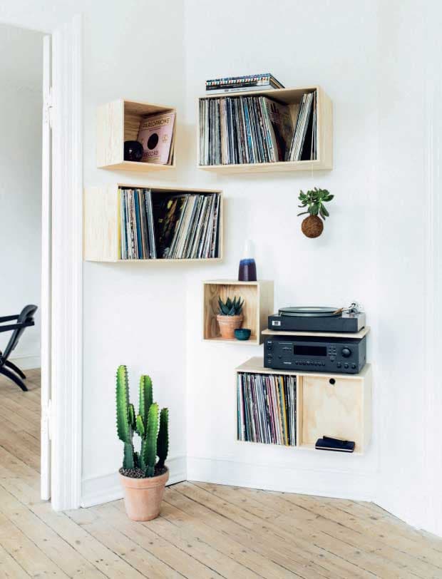 appartement avant après rangement boite mural diy