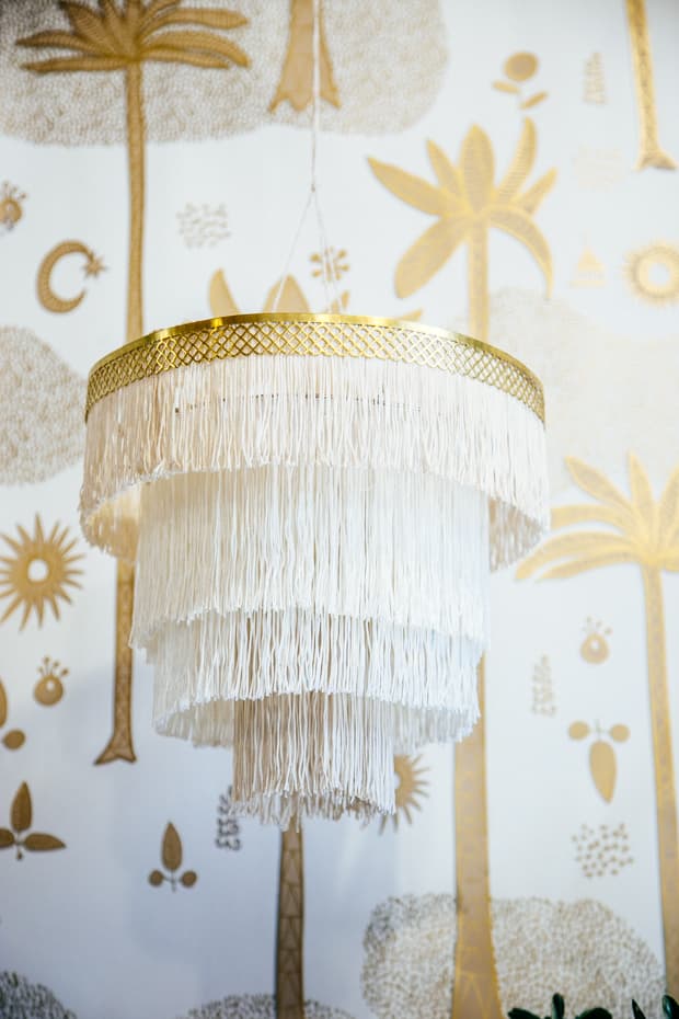 diy suspension déco à frange boheme blog clemaroundthecorner
