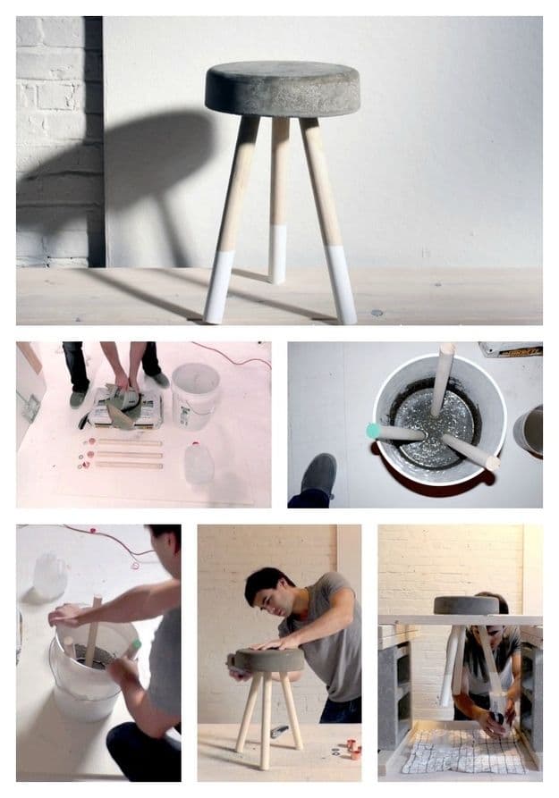 Dosage beton, DIY, et ou acheter des meubles en béton - ClemATC