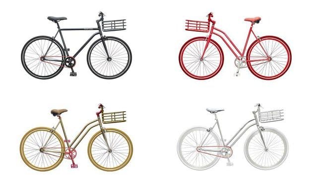 sport design velo designer martone couleur or rouge