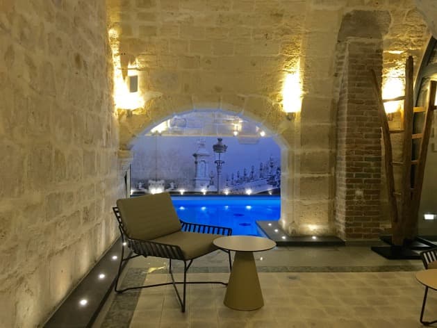 espace détente hotel design à Paris spa